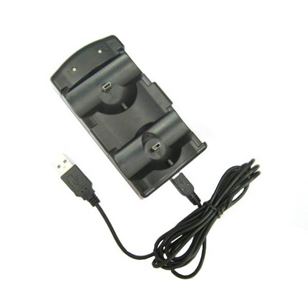 2 in 1 Charger Dock Station for Sony PS3 Wireless Bluetooth & PS Move Controller