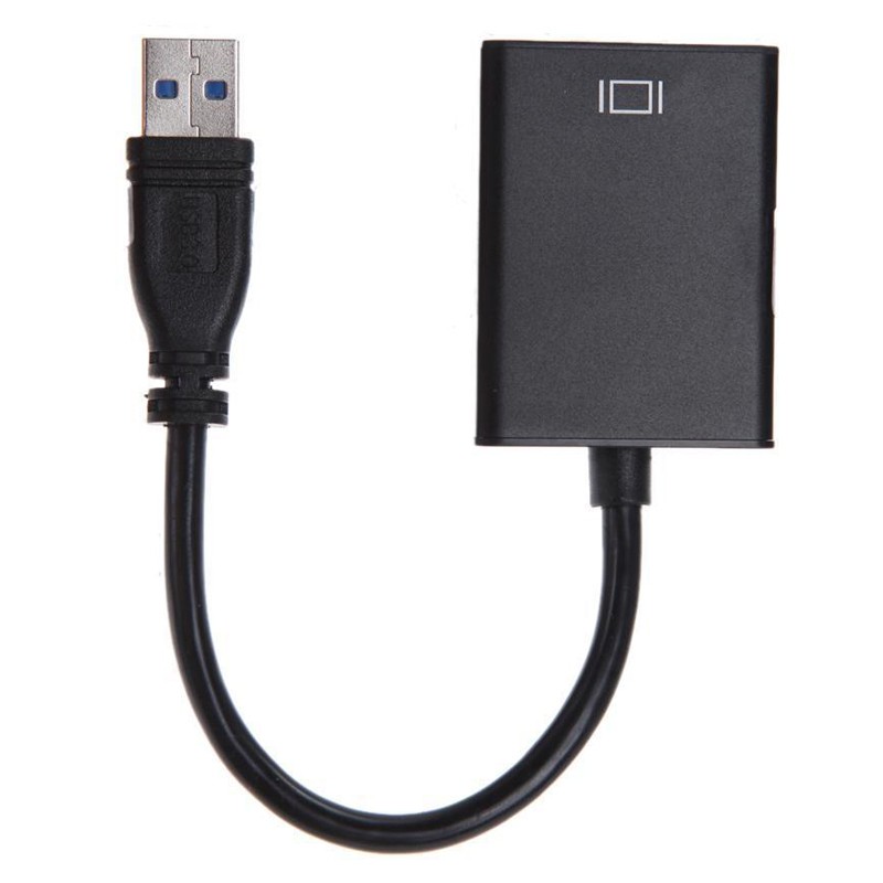 AY17A USB 3.0 to HDMI Converter Cable Display Graphic Adapter fr HDTV HD 1080P without Audio Support for Windows 7/8/10 PC