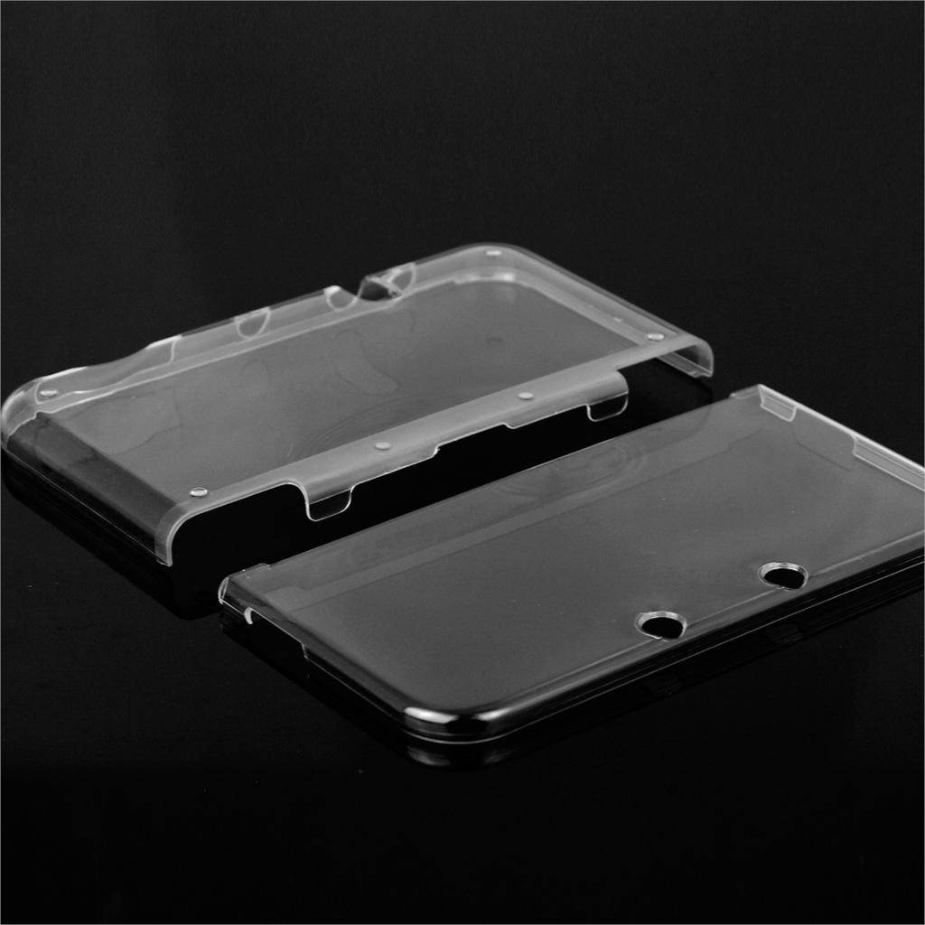 NEW Hot Sales Two-piece Hard Plastic Crystal Clear Case Shell Skin for Nintendo New 3DS XL