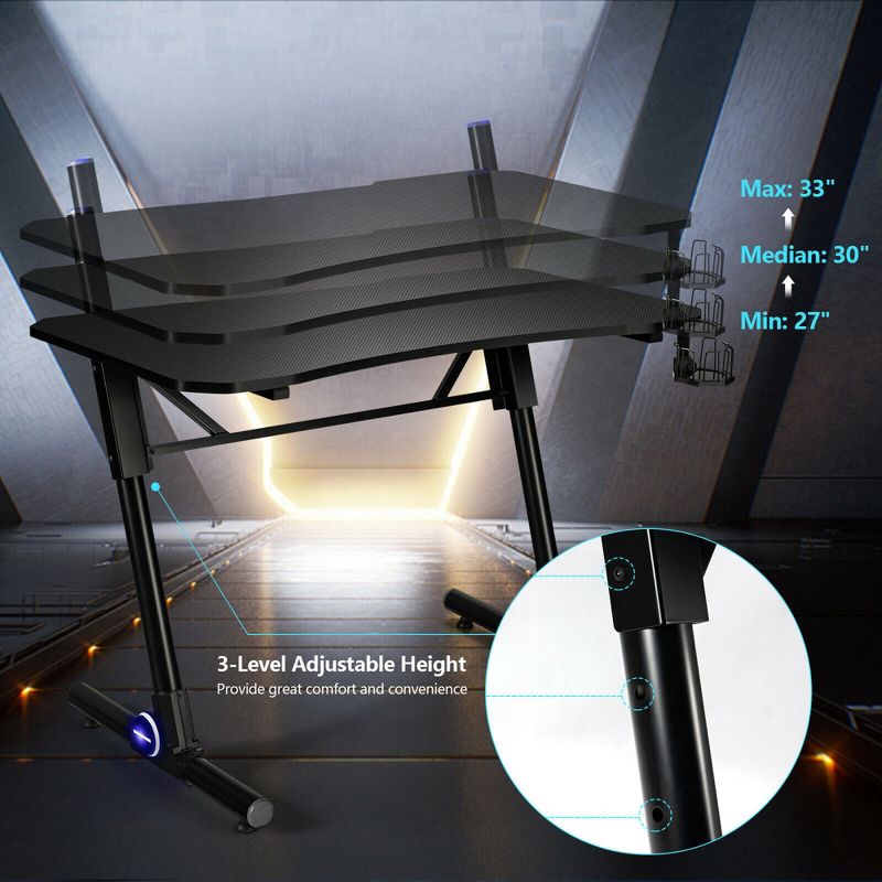 Oren Lacquer Desk White Safavieh - Safavieh