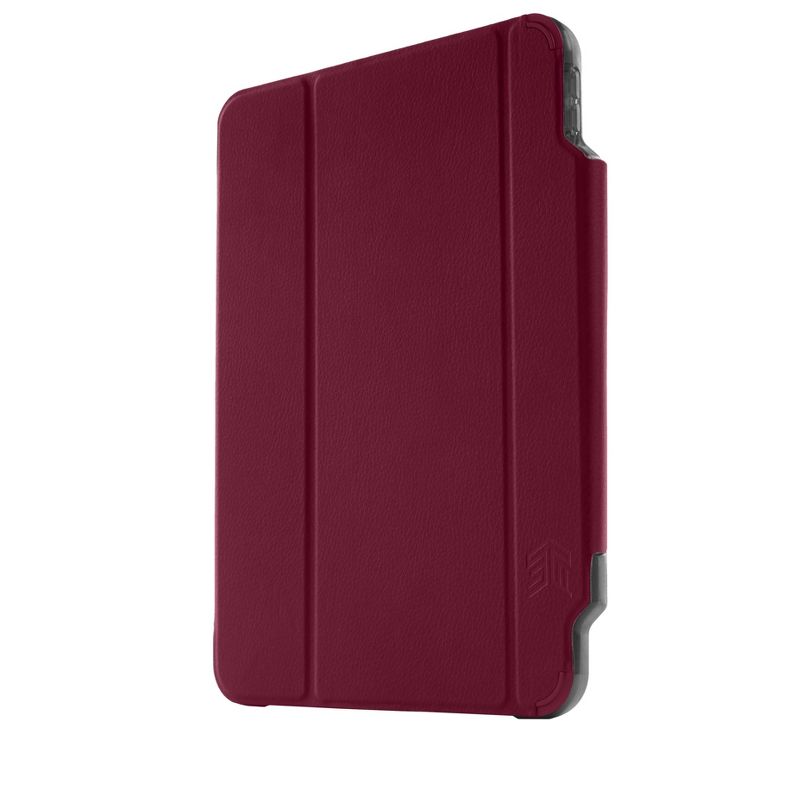 Insten - Soft TPU Tablet Case For iPad Pro 12.9" 2020, Multifold Stand, Magnetic Cover Auto Sleep/Wake, Pencil Charging, Red