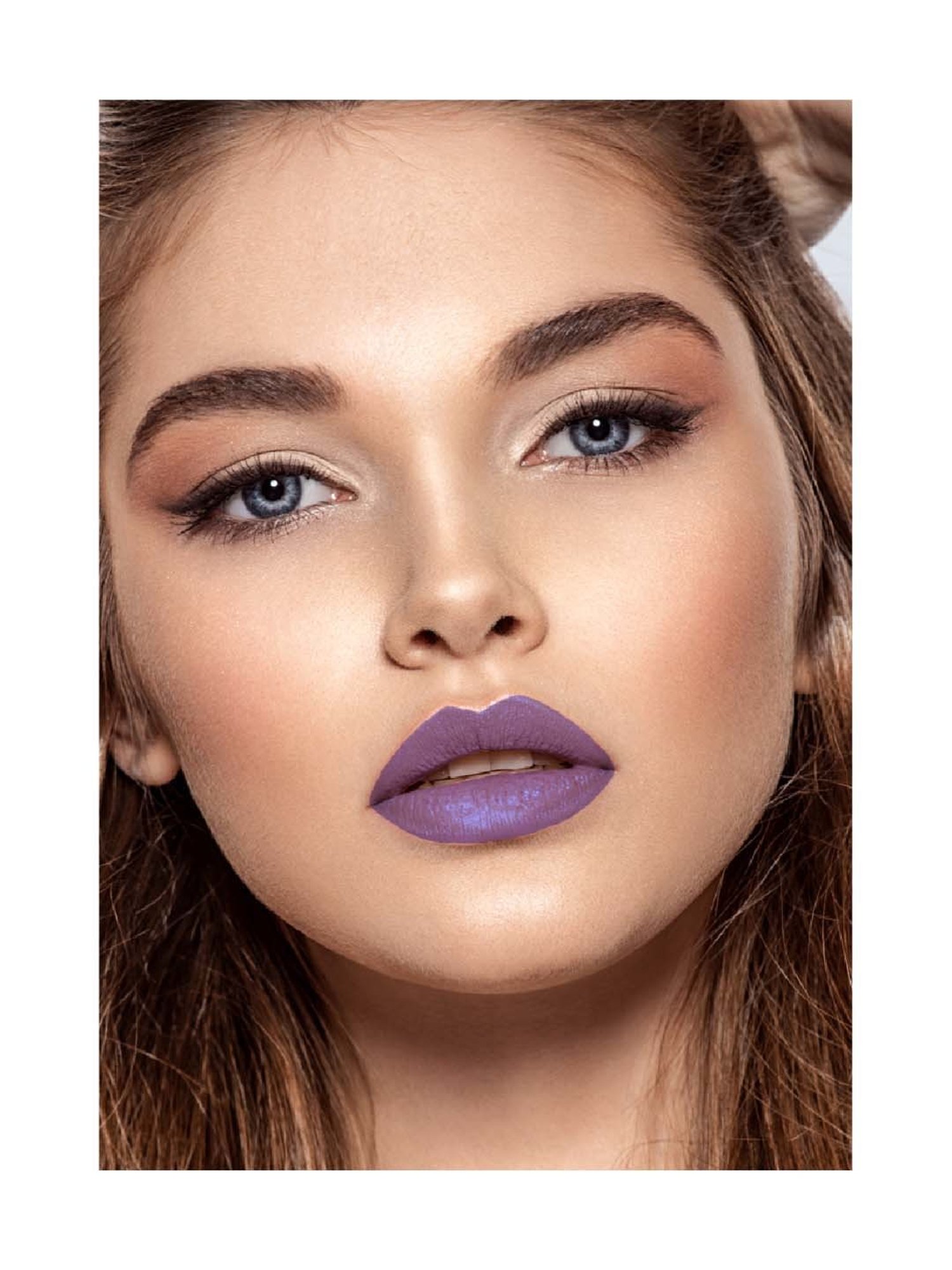 Lenphor Matte Show-Off Lip Crayon Fairy Violet - 2.8 gm