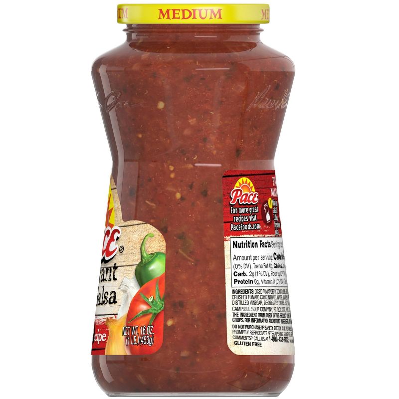 Pace Restaurant Style Original Recipe Salsa 16oz