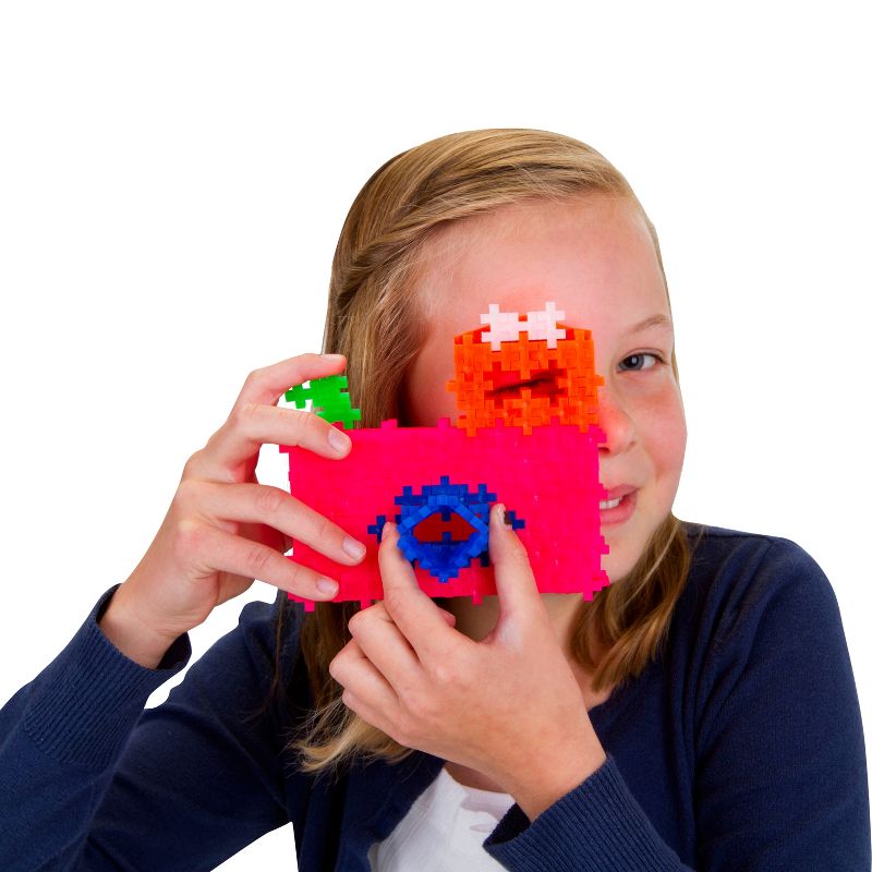 Plus-Plus Neon Mini Building Set - 300 Piece