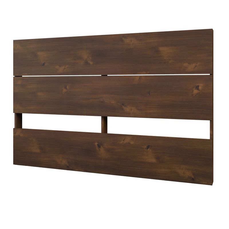 Queen 3pc Rubicon Platform Bed Set Truffle - Nexera