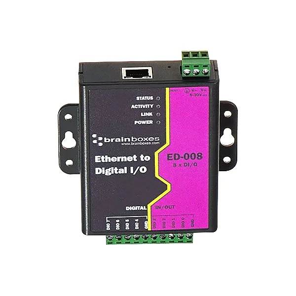 ETHERNET TO 8 DIGITAL IO PORTS