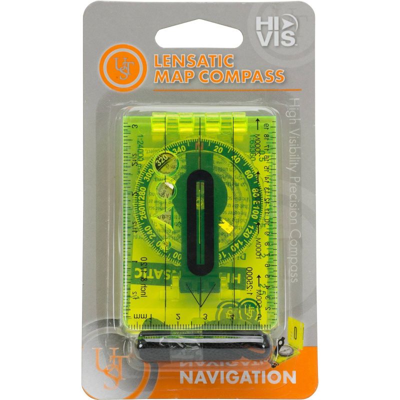 UST Hi-Vis Lensatic Map Compass
