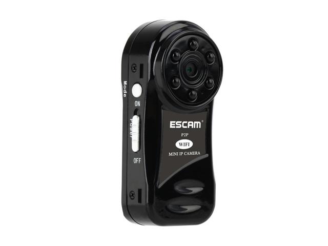 ESCAM Thumb QM10 Wifi Mini IP Camera HD P2P indoor Surveillance Night Vision Security wireless CCTV Camera Support TF SD Card