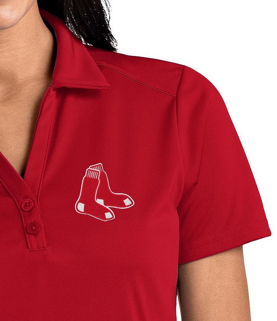 Antigua Women's MLB Tribute Short-Sleeve Polo Shirt