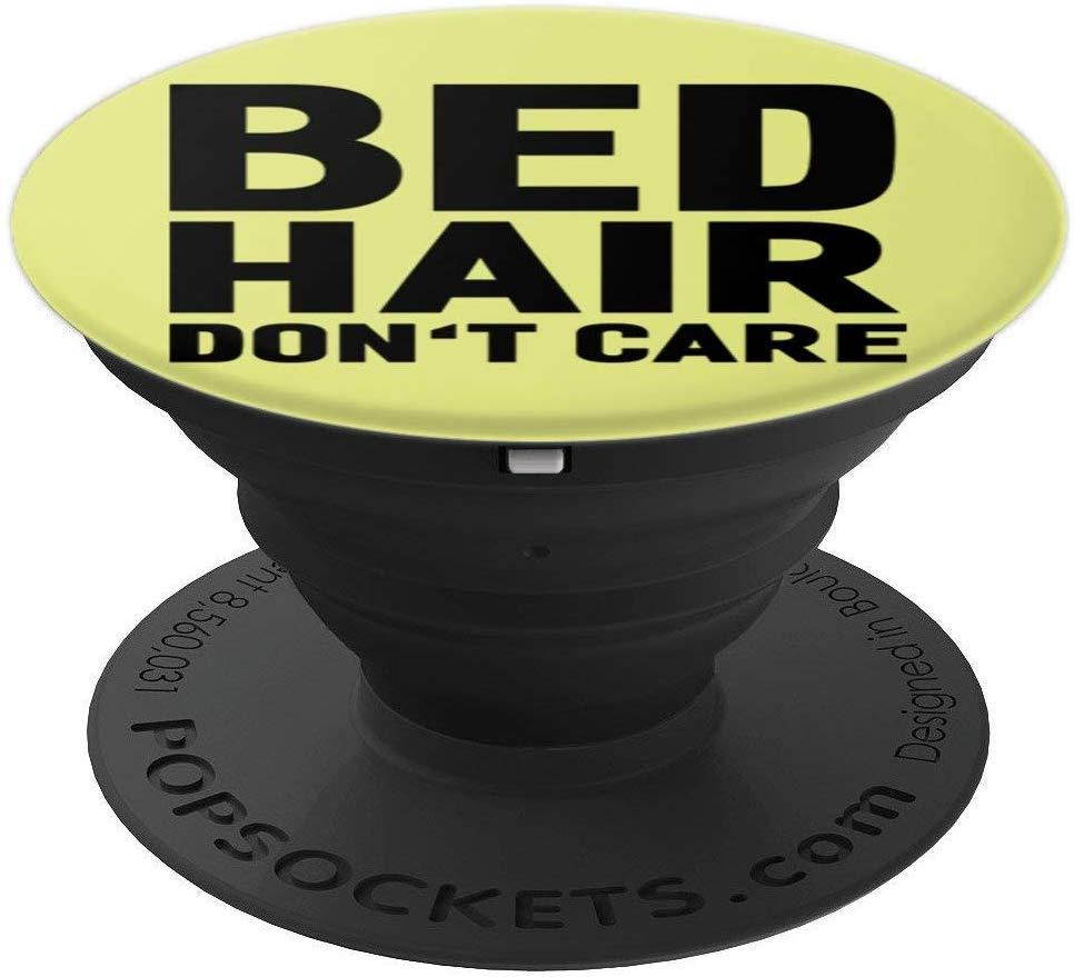 Bed Hair Don't Care PopSockets Grip and Stand for Phones and Tablets