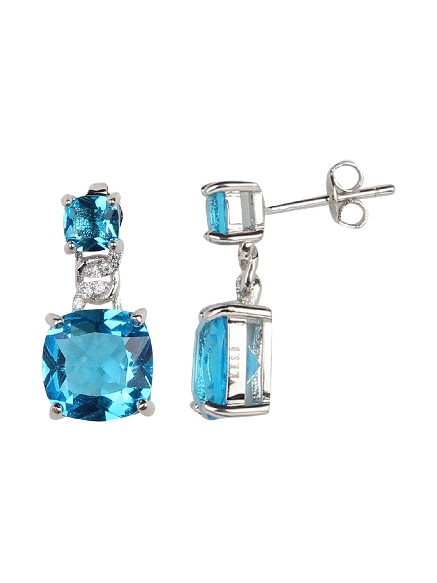 The Real Effect London 800 Silver Earrings for Women