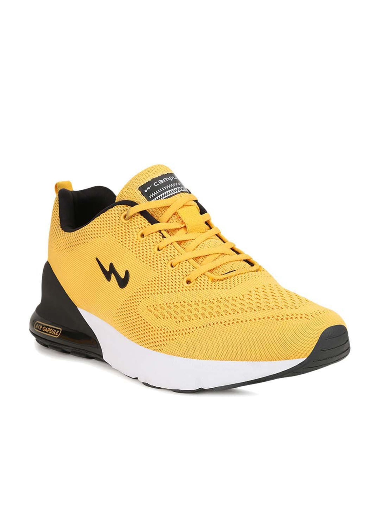 Campus Men's North Plus Yellow Running Shoes
