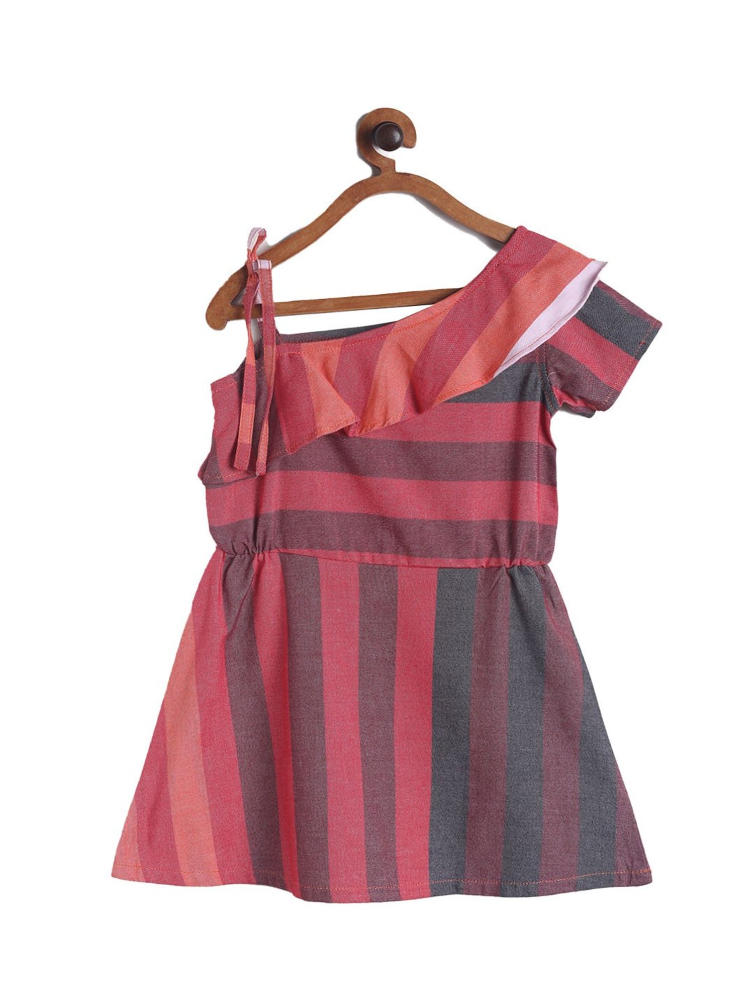 Tales & Stories Kids Multi Striped Dress