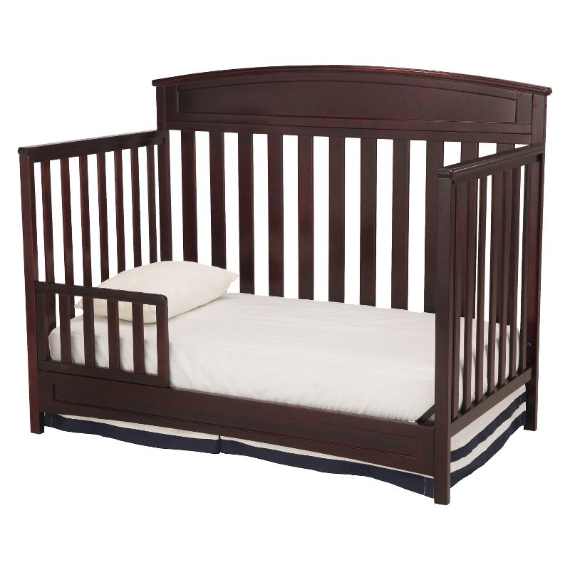 Delta Children Sutton 4-in-1 Convertible Crib, Greenguard Gold Certified - Espresso Java