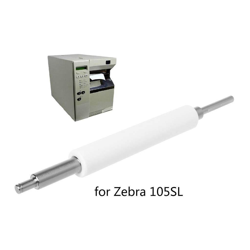 lipiny 3D Printed Accessories Platen Rubber Roller for 105SL Thermal Barcode Label Printer White Part