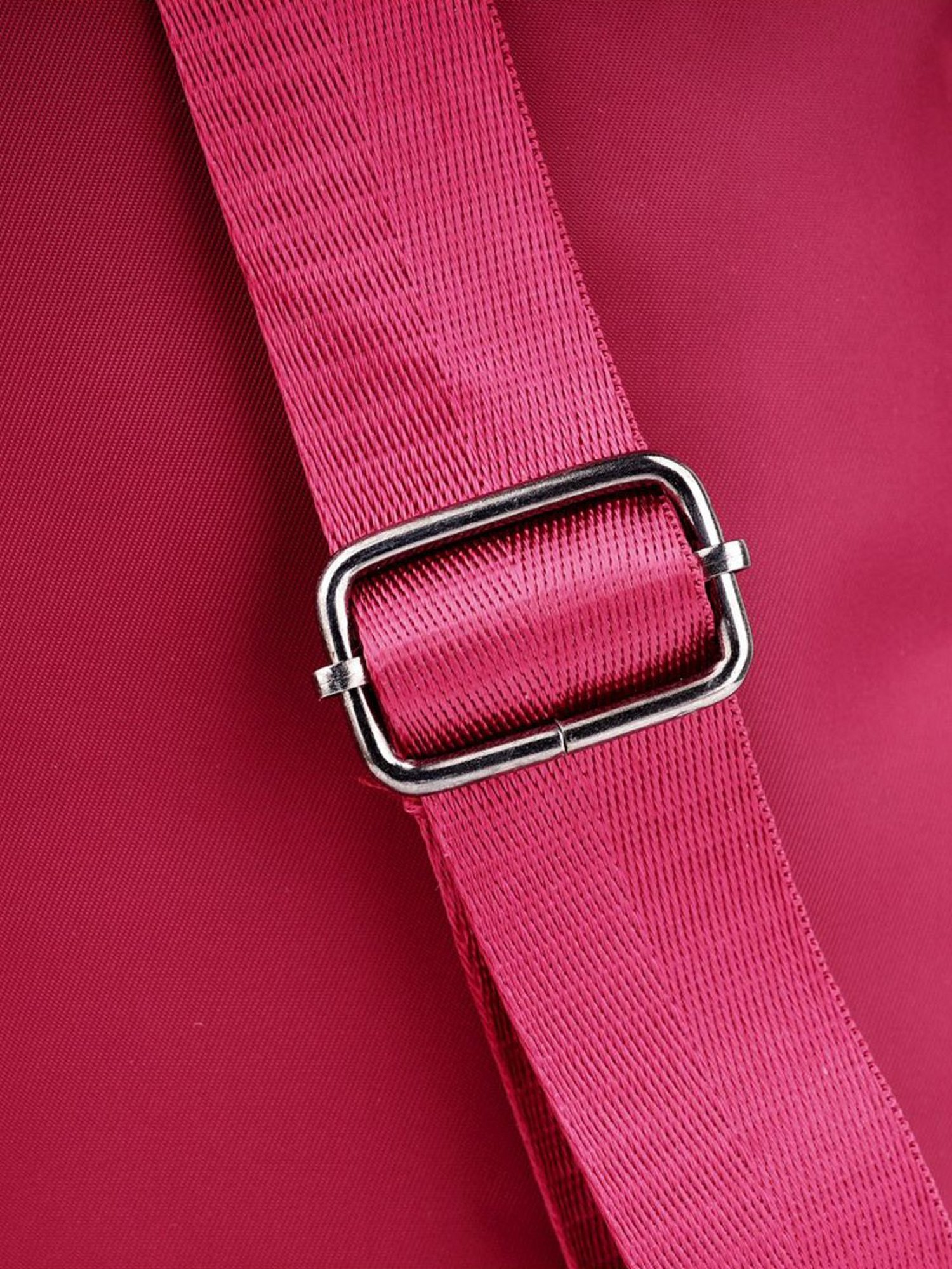 Angeline Red Polyester Medium Backpack