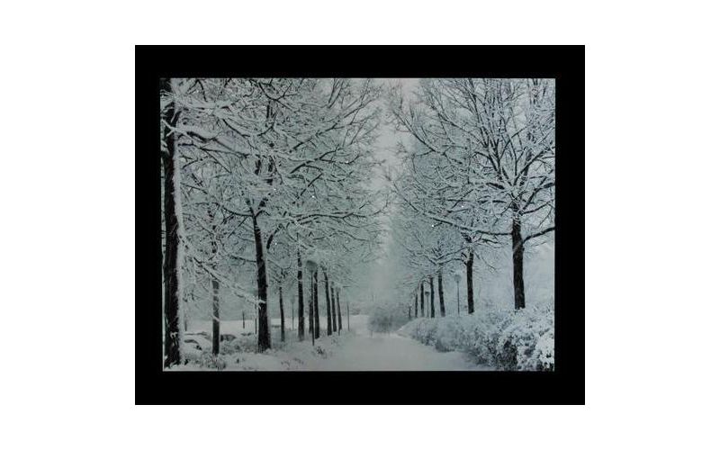 Northlight LED Lighted Spring Bamboo Candle in Vase Canvas Wall Art 15.75" x 11.75"