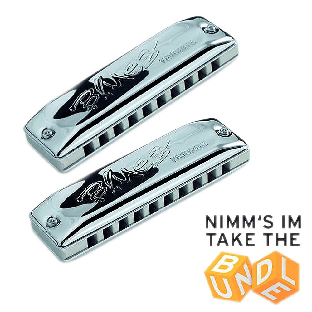 SEYDEL Set of 7 - FAVORITE Harmonicas and Softcase