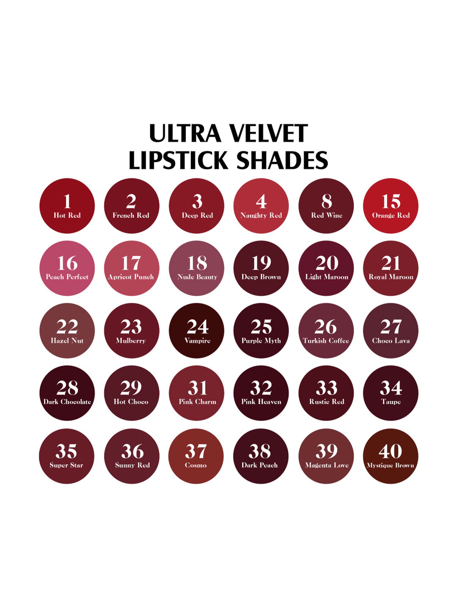 Glam21 Ultra Velvet Lipstick 40 Mustique Brown - 2.5 gm