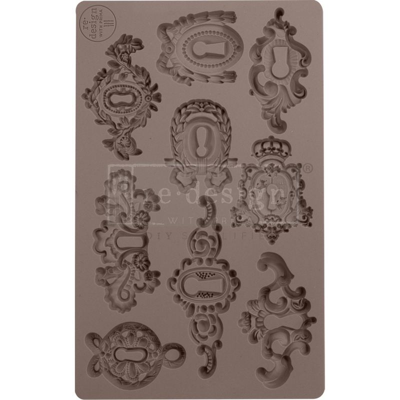 Prima Marketing Re-Design Mould 5"X8"X8mm-Grandeur Keyholes