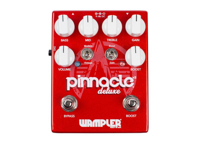 Wampler Pinnacle Deluxe v2 Distortion Pedal