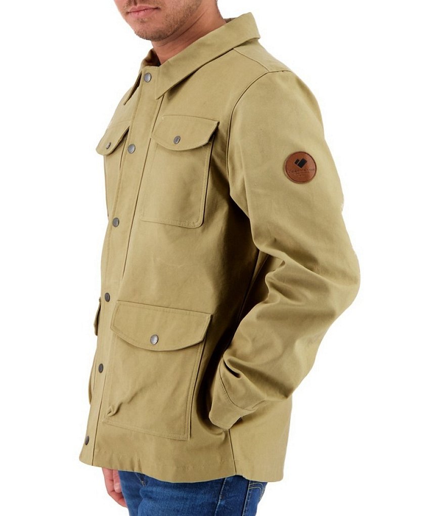 Obermeyer Oliver Waxed Cotton Flannel lined Jacket