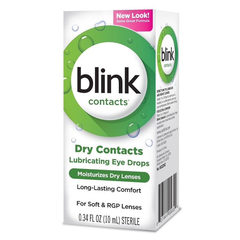 Blink Eye Drops for Contact Lenses - 0.34 fl oz