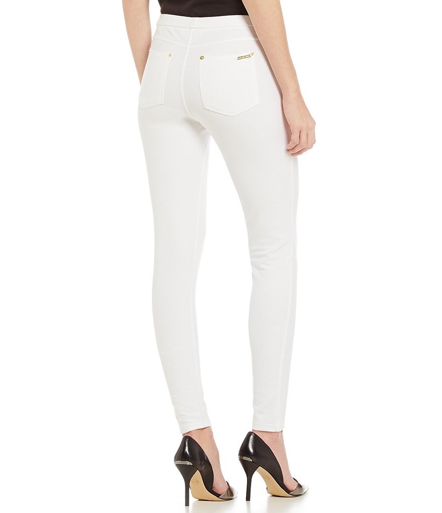 MICHAEL Michael Kors Stretch Knit Twill Leggings