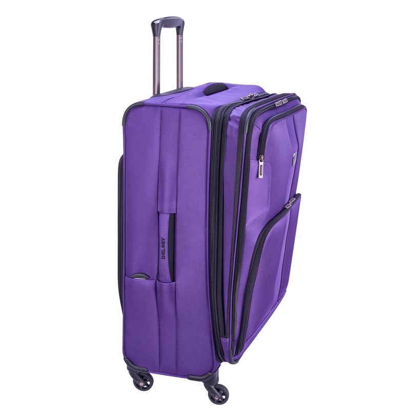 DELSEY Paris Sky Max 3pc Spinner Luggage Set - Purple