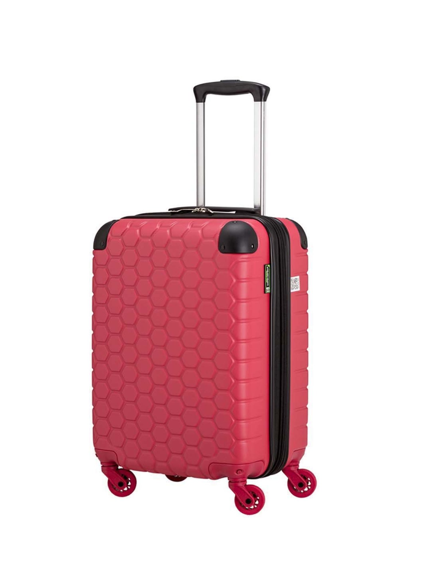 Assembly Green Textured Small Cabin Trolley - 20 inch