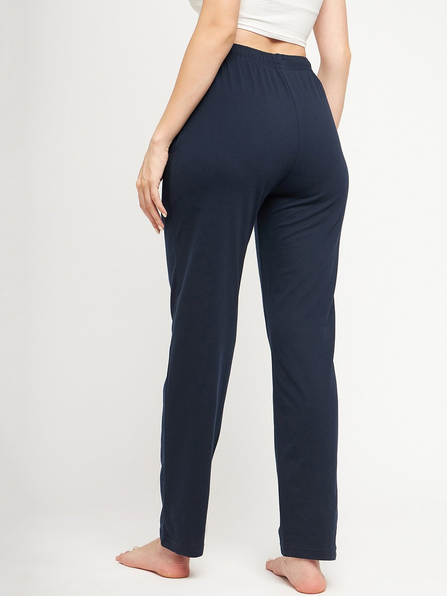 Okane Navy Mid Rise Lounge Pants