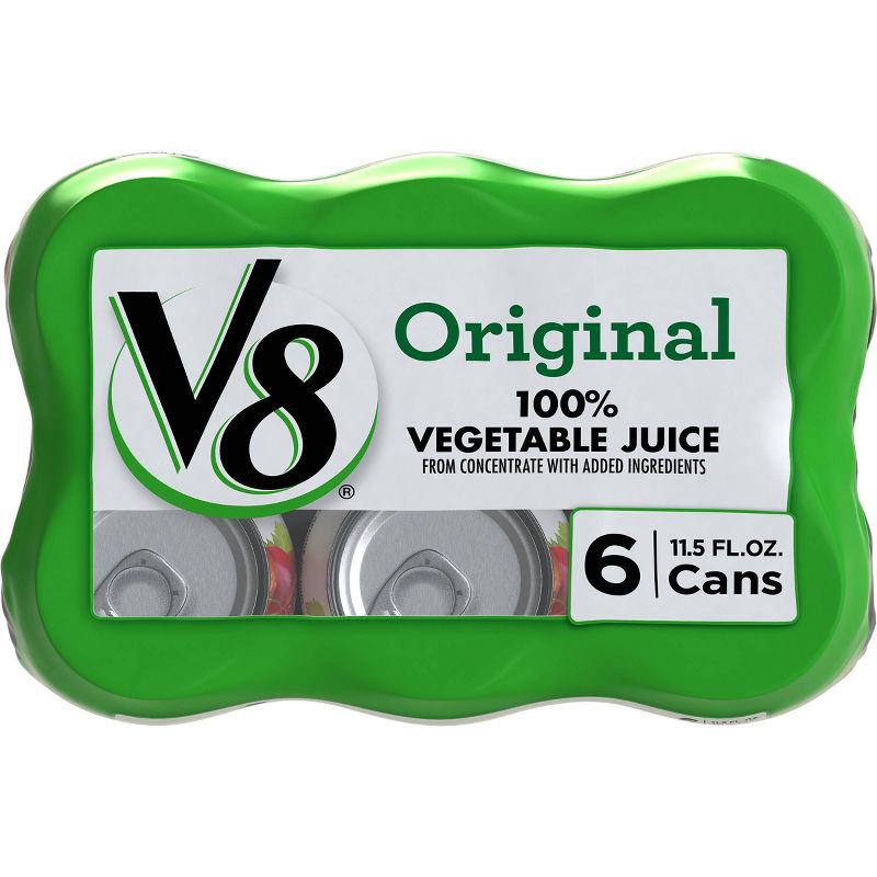 V8 Original 100% Vegetable Juice - 6pk/11.5 fl oz Cans