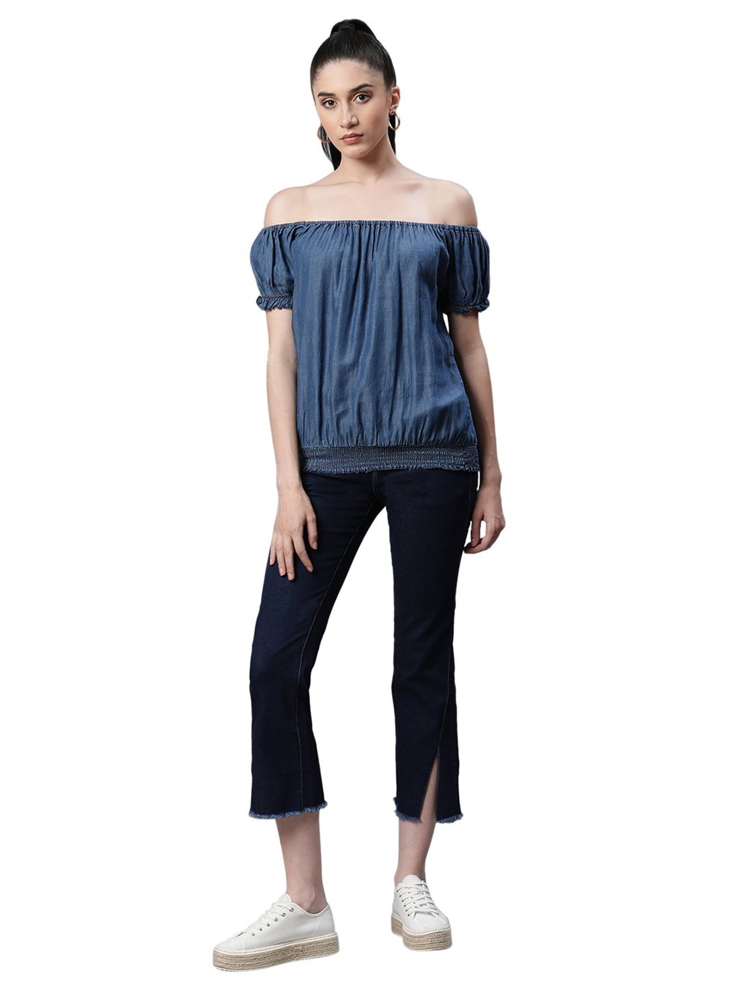 Global Republic Mid Blue Top