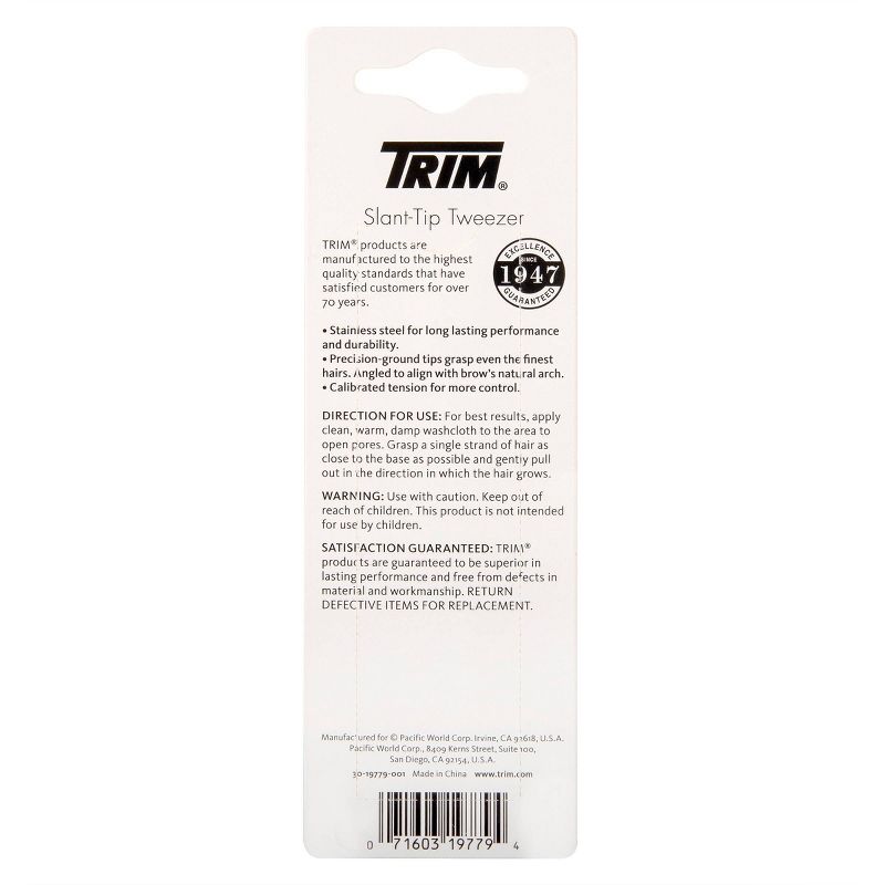 Trim Azure Sparkle Tweezer Beauty Tool