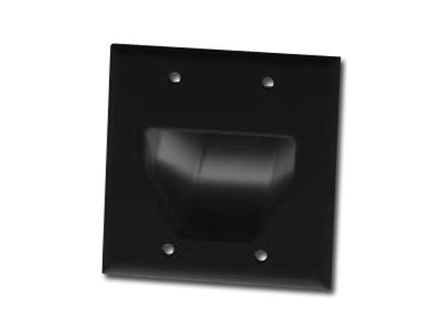 DataComm 45-0002-BK Cable Faceplate