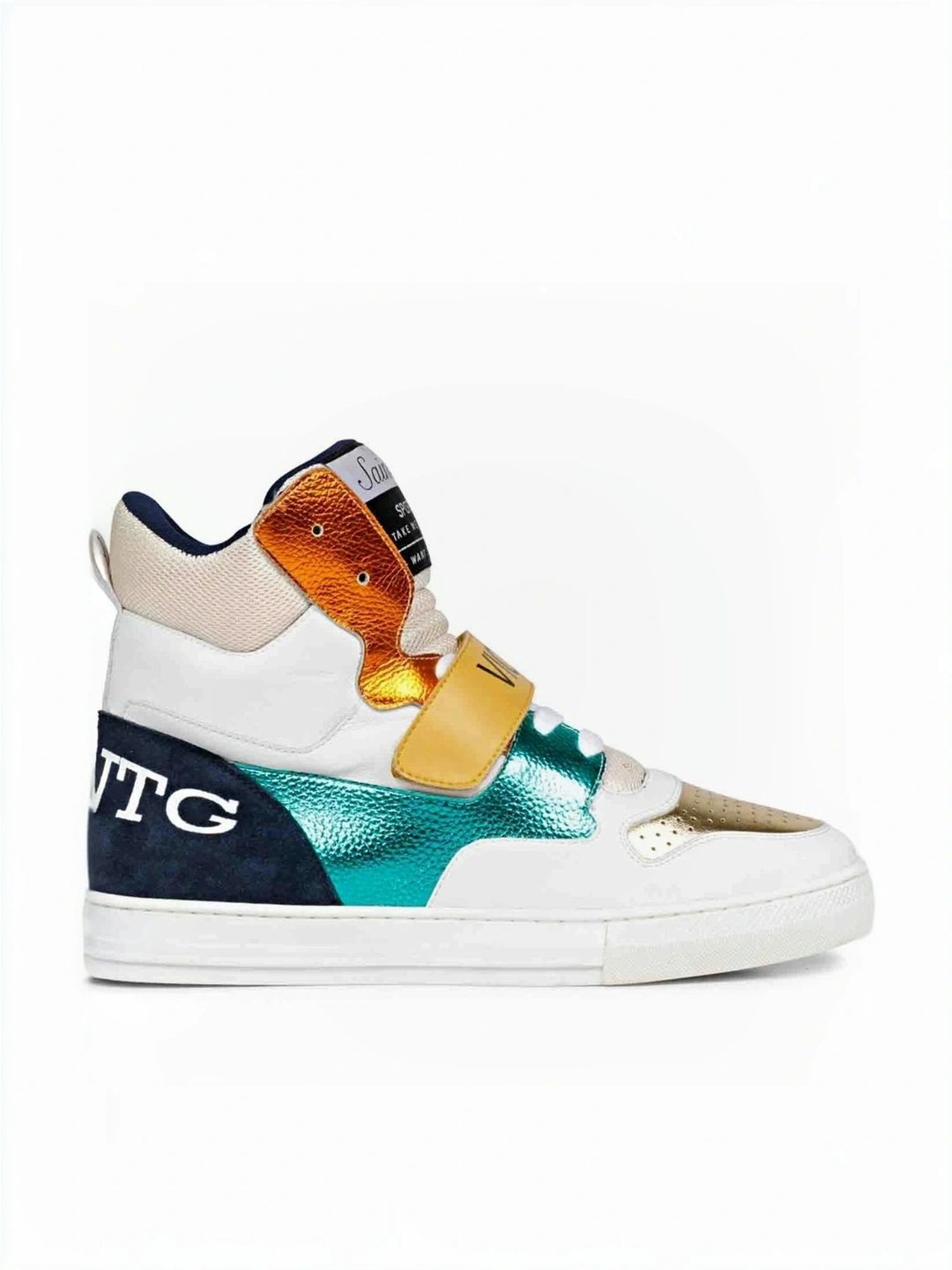 Saint G Men's Rowan Multi Ankle High Sneakers