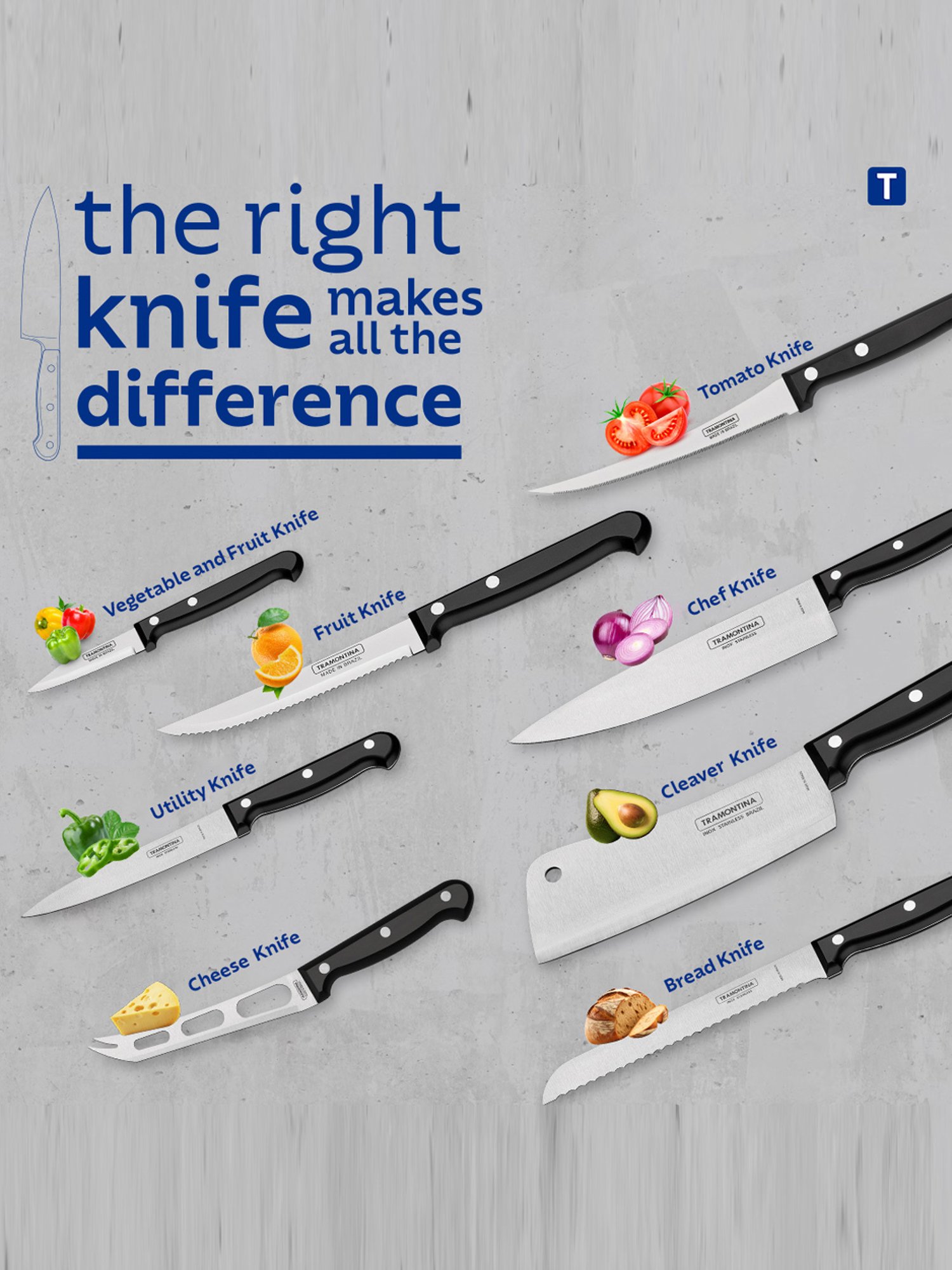 Meyer Stainless Steel 12cm Utility Knife