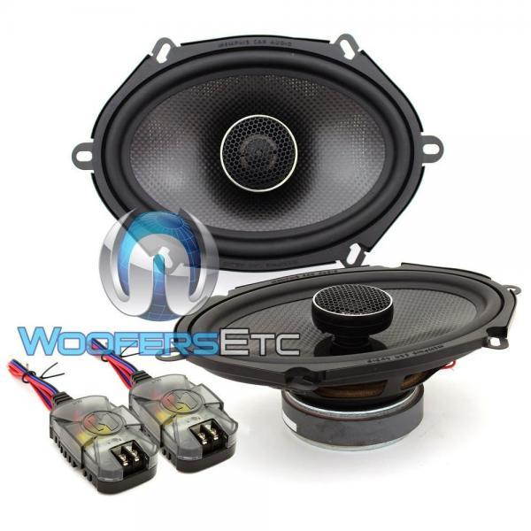 Memphis Audio 15-MCX572 5" x 7" 50W RMS 2-Way Coaxial Speakers