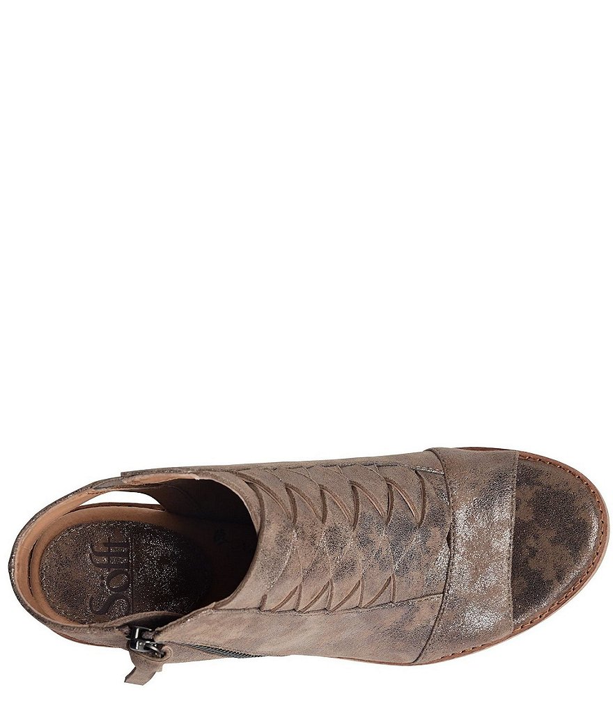 Sofft Mckenna Woven Metallic Leather Shooties