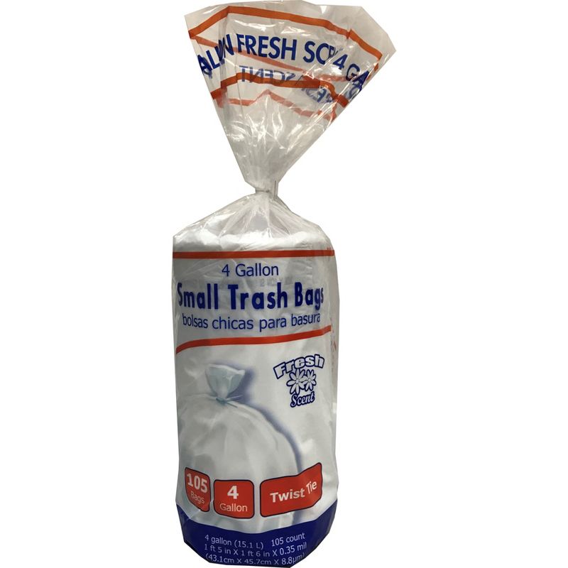 GreenPolly Drawstring Recycling Trash Bags - 13 Gallon - 20ct