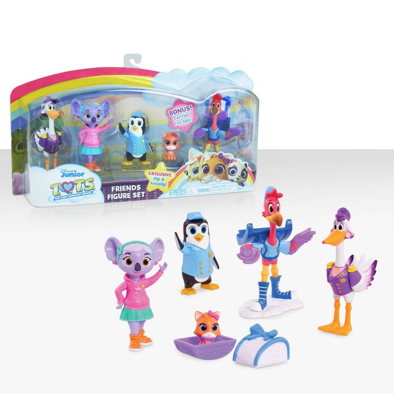 Disney Junior T.O.T.S. Collectible Figure Set - 6pc