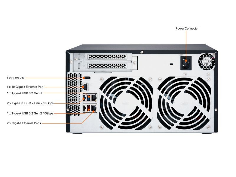 QNAP TVS-872X-i3-8G-US Network Storage