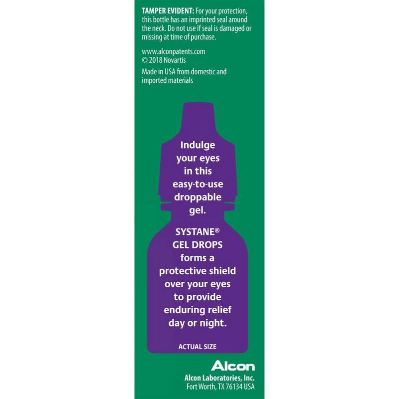 Systane Gel Drops Lubricant Eye Gel - 0.34oz