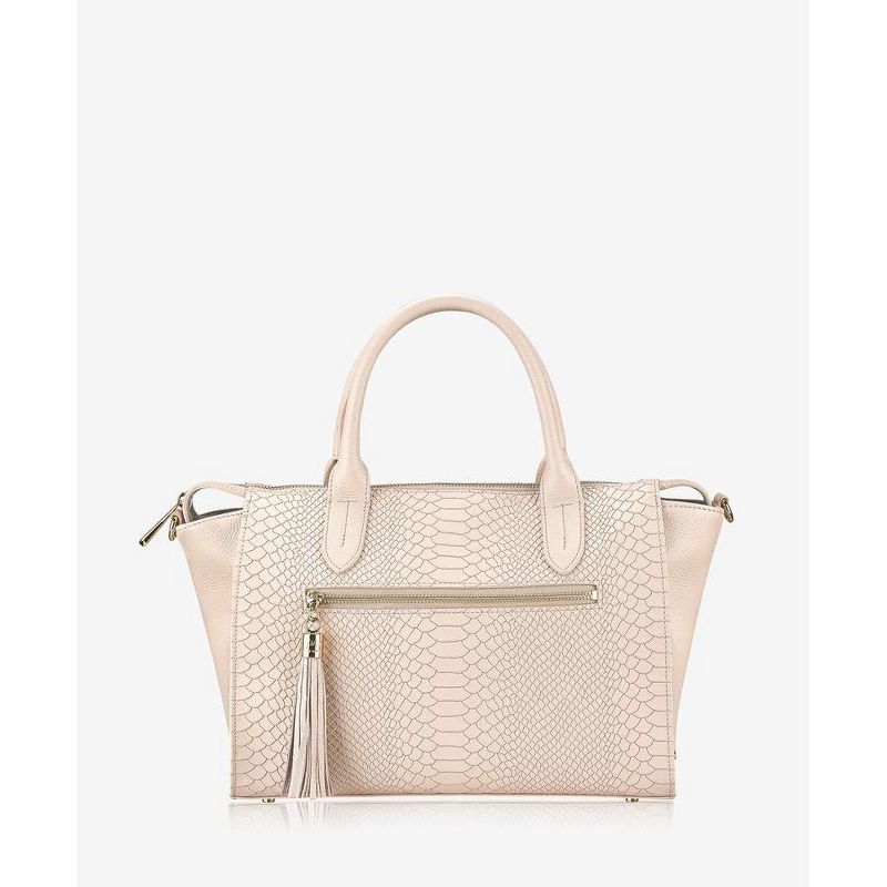 Favore Tan Solid Medium Satchels