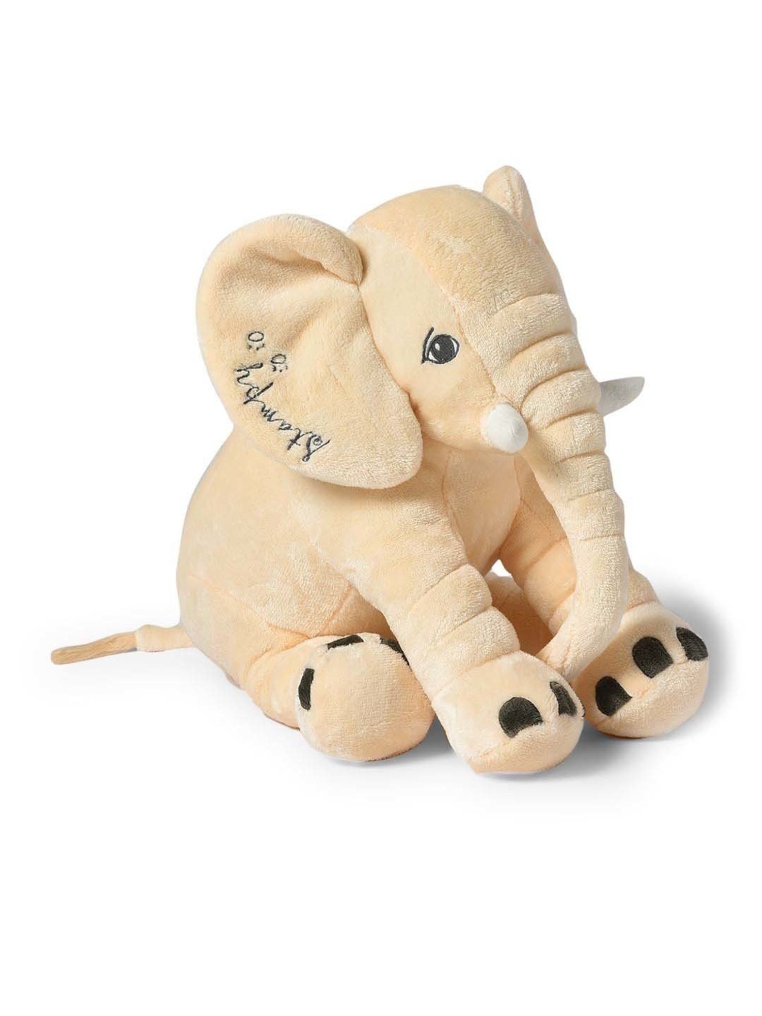 MiArcus Kids Sand Beige Elephant Soft Toy