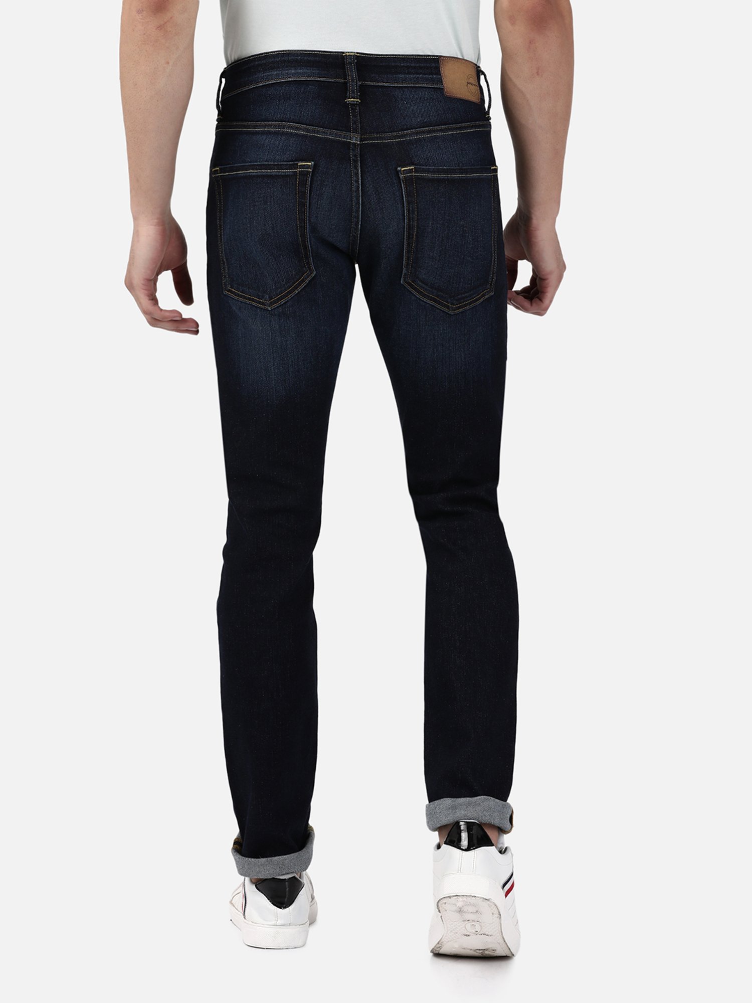 Passion Blue Slim Fit Lightly Washed Jeans