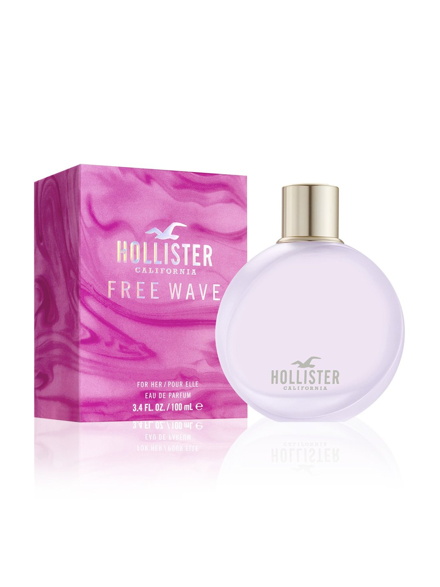 Hollister Free Wave Eau de Parfum for Her - 100 ml