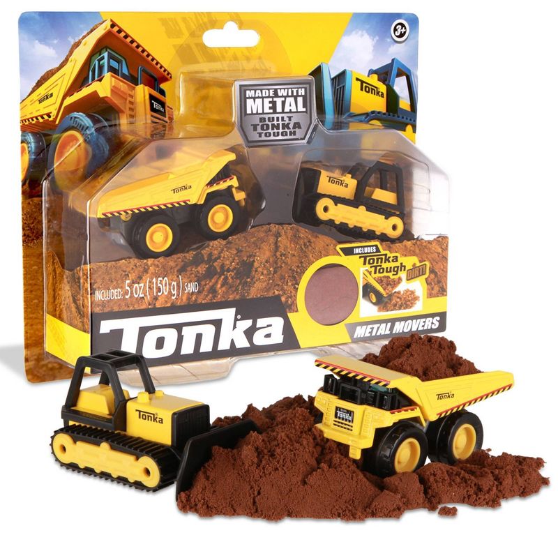 Tonka Mini Movers - Mighty Dump and Bull Dozer