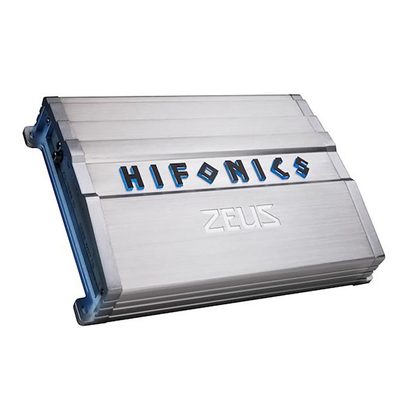 Hifonics ZG-1200.1D Zeus Gamma 1200W Max Class D Monoblock Car Audio Amplifier (2 Pack)