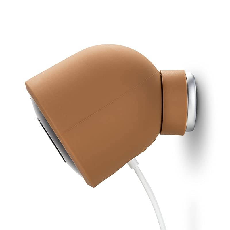 Silicone Skins for Nest Cam Outdoor Security Camera Protect and Camouflage Your Nest Cam Outdoor with These UV Light and Weather Resistant Silicone Skins 1 Pack Brown